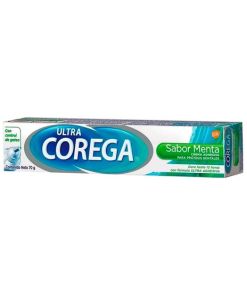 Adhesivo Prótesis Dental Ultra Corega 70g. Crema Sabor Menta