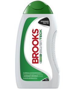 Brooks Talco Para Pies Silver Teck