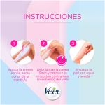Veet Crema Depilatoria Piernas y Cuerpo Piel Normal 100 mL - Imagen 5