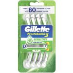 Gillette Máquina De Afeitar Prestobarba3 Sensitive 8 Un