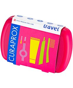 Curaprox Set De Viaje Color Rojo
