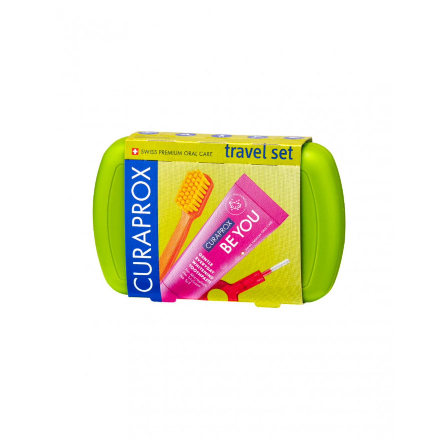 1 Curaprox Set De Viaje Color Verde