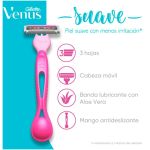 Maquina De Afeitar Suave Gillette Venus Mujer 2 Un