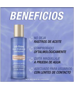 Neutrogena Removedor Oil Free Removedor Ojos 162 mL