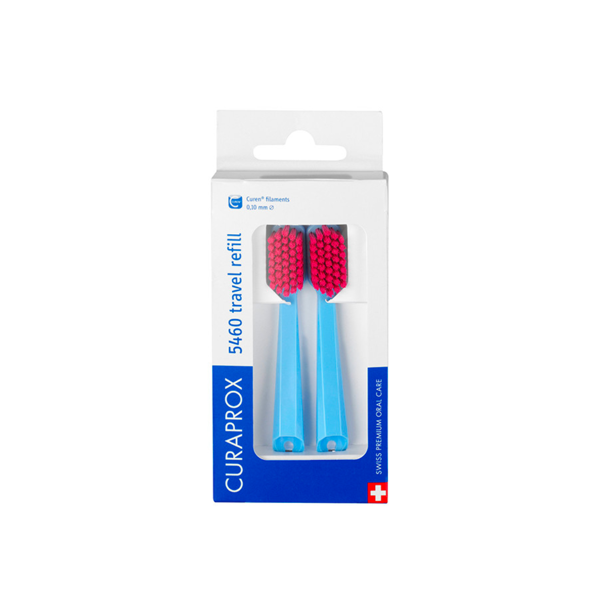 Repuesto Curaprox 5460 Travel Kit Duo Pack - Azul Repuesto Curaprox 5460 Travel Kit Duo Pack - Azul