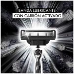 Maquina de afeitar mach3 carbono 1u gillette - Imagen 2