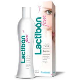 Locion Intima Femenina Ph5 240Ml Lactibon Fem