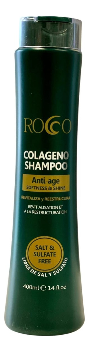 Shampoo Colageno Anti Age 400Ml Rocco 1 Shampoo Colageno Anti Age 400Ml Rocco