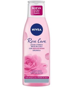 Leche y Tonico Micelar 2 en 1 Rose Care 200ml Nivea