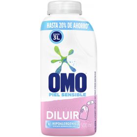 Detergente para diluir 500ml piel sensible Omo - Imagen 2