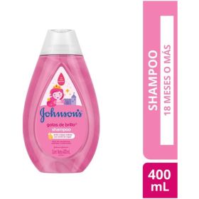 Shampoo gotas de brillo 400ml johnsons