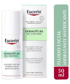Tratamiento hidratante oil control dermopure 50ml eucerin