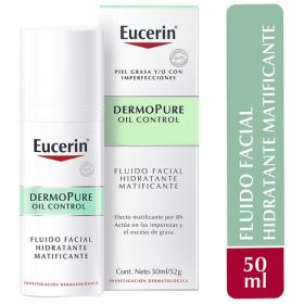 Tratamiento Hidratante Oil Control Dermopure 50Ml Eucerin