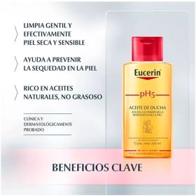 Aceite De Ducha Eucerin Ph5 200ml - Imagen 2