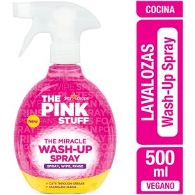 Lavalozas wash up spray 500ml the pink stuff