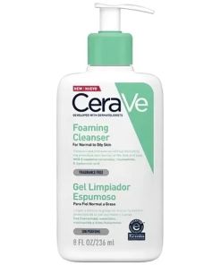 Gel Limpiador Espumoso Piel Normal A Grasa 236Ml Cerave