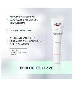 Crema Facial Accion Intensiva Noche Dermo Pure 40Ml Eucerin