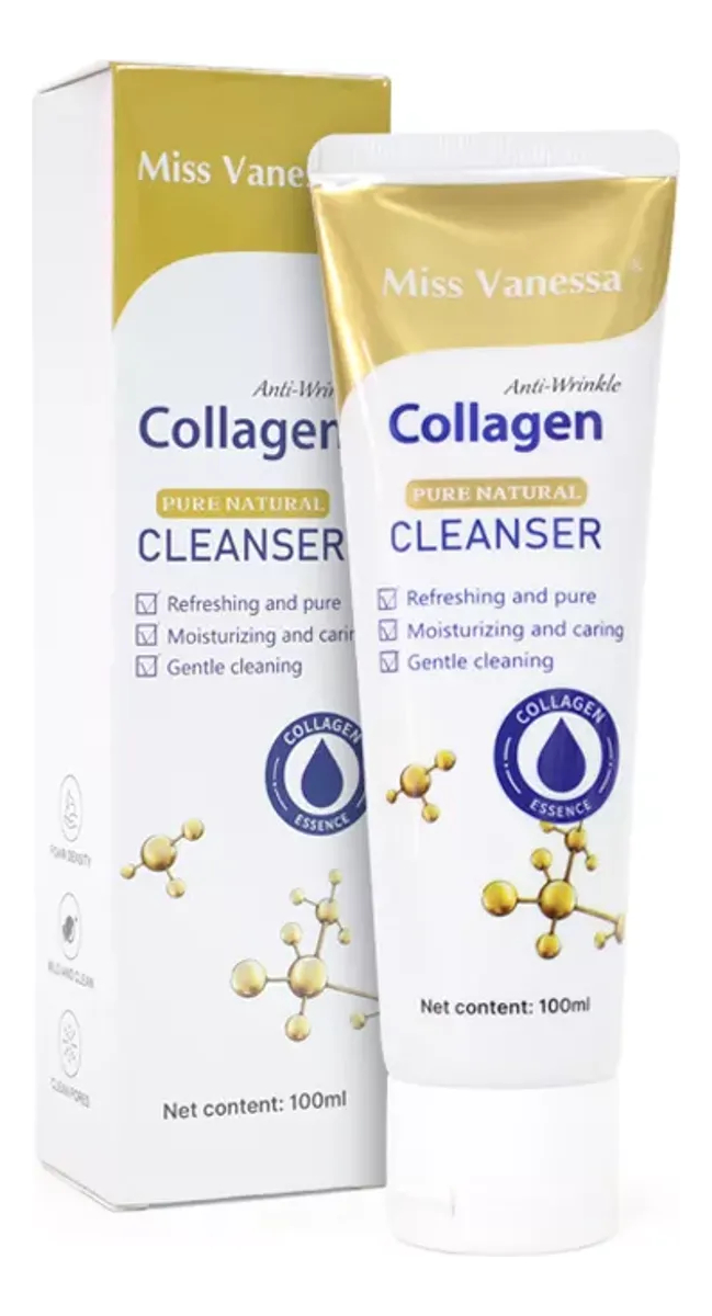 Miss Vanessa Collagen Cleanser 100Ml 1 Miss Vanessa Collagen Cleanser 100Ml