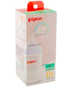 Pigeon Boca Ancha Softouch Pp 160ml 0 Ah Masmeses