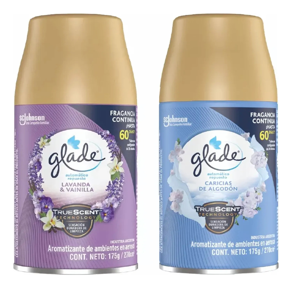 Glade Super Pack Caricias De Algodon Y Lavanda Vainilla 1 Glade Super Pack Caricias De Algodon Y Lavanda Vainilla