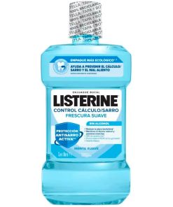 Listerine Enjuague Bucal Control Calculo Frescura Suave 1l