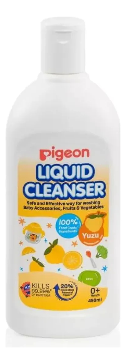 Pigeon Limpiador De Biberones 450Ml Yuzu 1 Pigeon Limpiador De Biberones 450Ml Yuzu