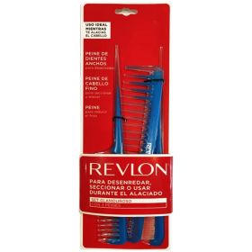 Revlon Set Glamouroso Con 3 Peines