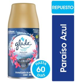 Glade Paraiso Azul Repuesto Para Automático 270 Cm3