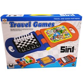 Travel Games Juego De Mesa 5en1