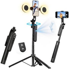 Selfie Stick Soporte Celular Con Ia Q515 Rotación 360