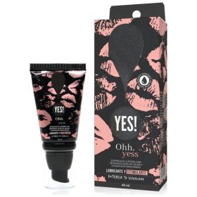 Lubricante Yes Gel Placer Natural Ohh Yess 40 Ml Sabor Sin sabor