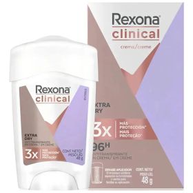 Rexona Clinical Desodorante En Crema Extra Dry 48gr