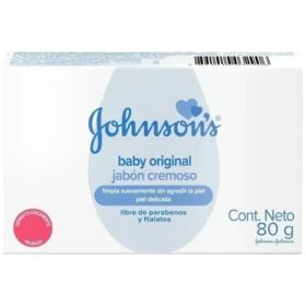JOHNSONS BABY JABON EN BARRA BABY ORIGINAL 80G