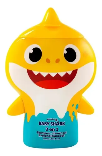 D_606579-Mlc112589482602_062026-O.webp Gelatti 3 En 1 Shampoo-Acond Baby Shark 350Ml - Imagen 1