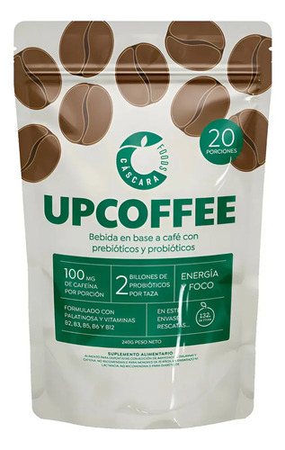 D_611110-Mlc112589457882_062026-O.jpg Up Coffe Bebida De Cafe Y Probioticos 240Gr - Imagen 1
