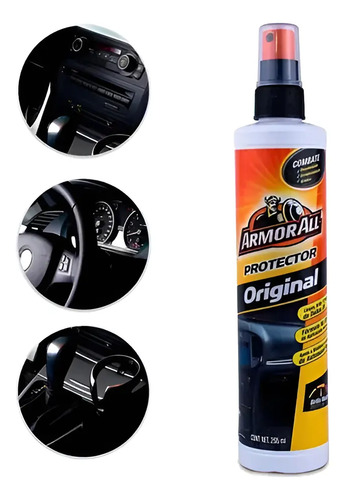 D_611979-Mlc93293070674_092025-O.jpg Limpiador Protector Original Para Auto Moto Armor All 295Ml - Imagen 1