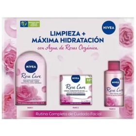 Pack Nivea Roses Care Mic 400ml+crema Día 50ml+mist 150ml