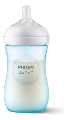 D_613405-Mlc76976930855_062024-O.jpg Mamadera Natural Response 1M+ 260Ml Azul Scy903/21 Avent - Imagen 1