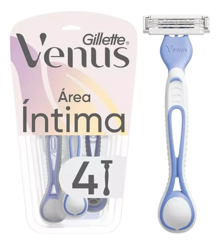 D_615776-Mlc108189001079_032026-O.jpg Gillette Venus Intima Maquina De Afectar 4 Unidades - Imagen 1