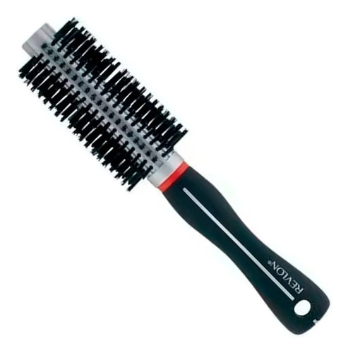 D_622766-Mlc76106240480_052024-O.jpg Revlon Cepillo Redondo Potenciador De Brillo 1 Unidad Negro - Imagen 1