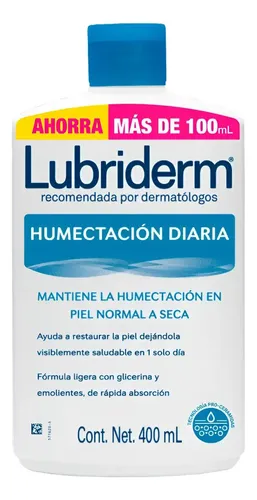 D_628245-Mlc113768305031_062026-O.webp Lubriderm Crema Corporal Piel Normal Extra Humectante 400Ml - Imagen 1