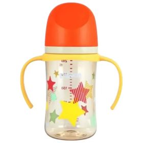 Biberon Softouch Pigeon Stars 2 Con Asa 240 Ml Naranjo Animales