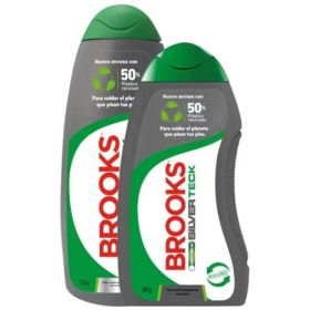 Brooks Pack Talco Para Pies Silver Teck 120g + 80g