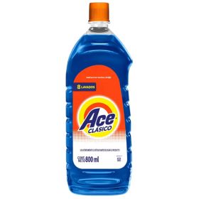 Jabón Líquido Ace Clásico Floral Botella 800 ml