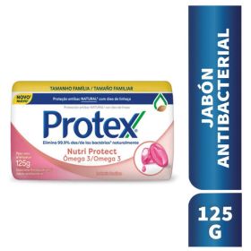 Protex Jabón Barra Antibacterial Omega 3 / 125gr