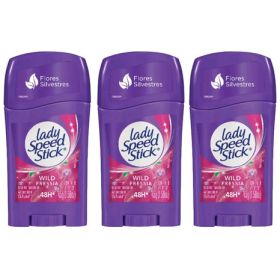 Lady Speed Stick Wild Freesia Antitranspirante Gel 45g X3 Mujer
