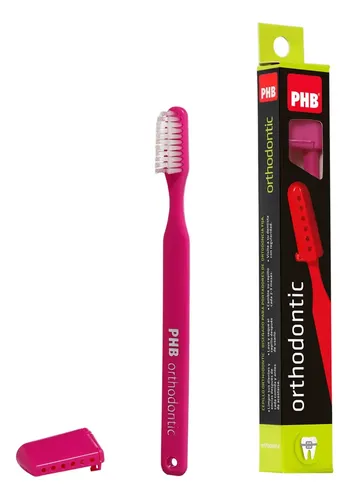 D_646611-Mlc113768456813_062026-O.webp Cepillo De Dientes Phb Cepillo Dental Para Ortodoncia Medio - Imagen 1