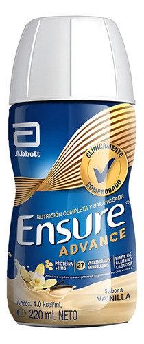 D_647062-Mlc90379957896_082025-O.jpg Abbott Ensure Advance Sabor Vainilla 220Ml - Imagen 1