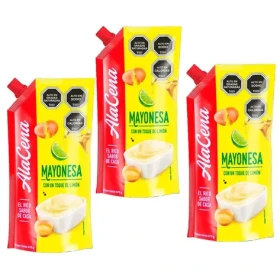 Pack 3 Unidades Alacena Mayonesa Receta Casera 475 G