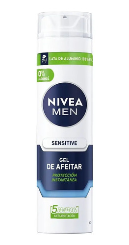 D_649286-Mlc73459194964_122023-O.jpg Nivea Gel De Afeitar Sensitive 200Ml - Imagen 1